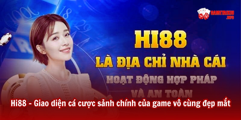 Giao diện cá cược sảnh tài xỉu của game vô cùng đẹp mắt