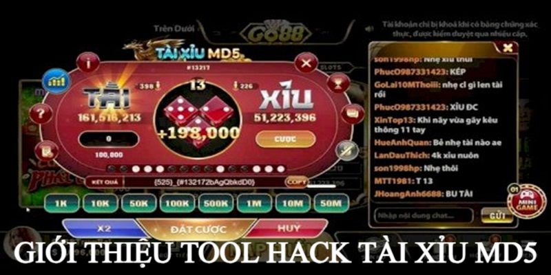 Giới thiệu về tool hack tài xỉu MD5