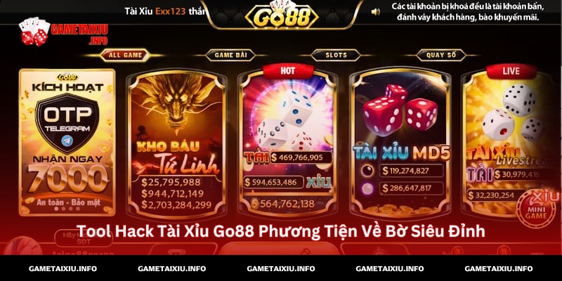 Tool Hack Tài Xỉu Go88